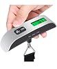Busstier Digital Luggage Scale Electronic Hanger Hand Luggage Scale Kg and Libre Measurement Temperature Display Celsius and Fahrenheit Travel Scale