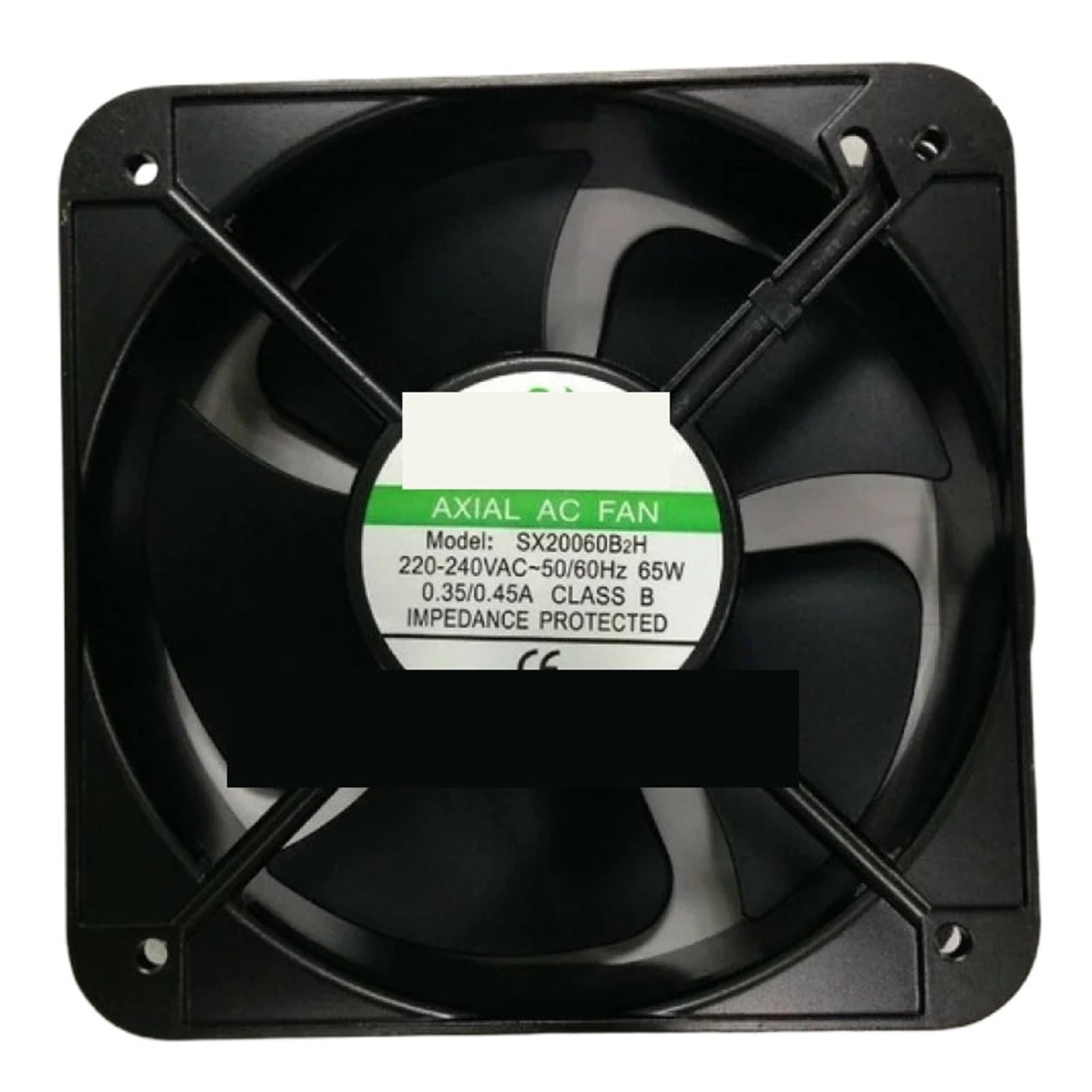 BRODEFUP AC FAN SX20060B2H 220V 65W 20CM fan