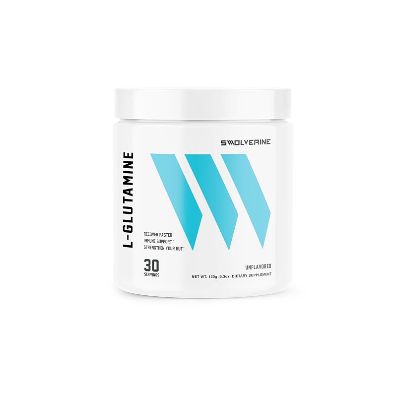 Swolverine Suplemento de L-Glutamina 5 g por porção, 30 unidades