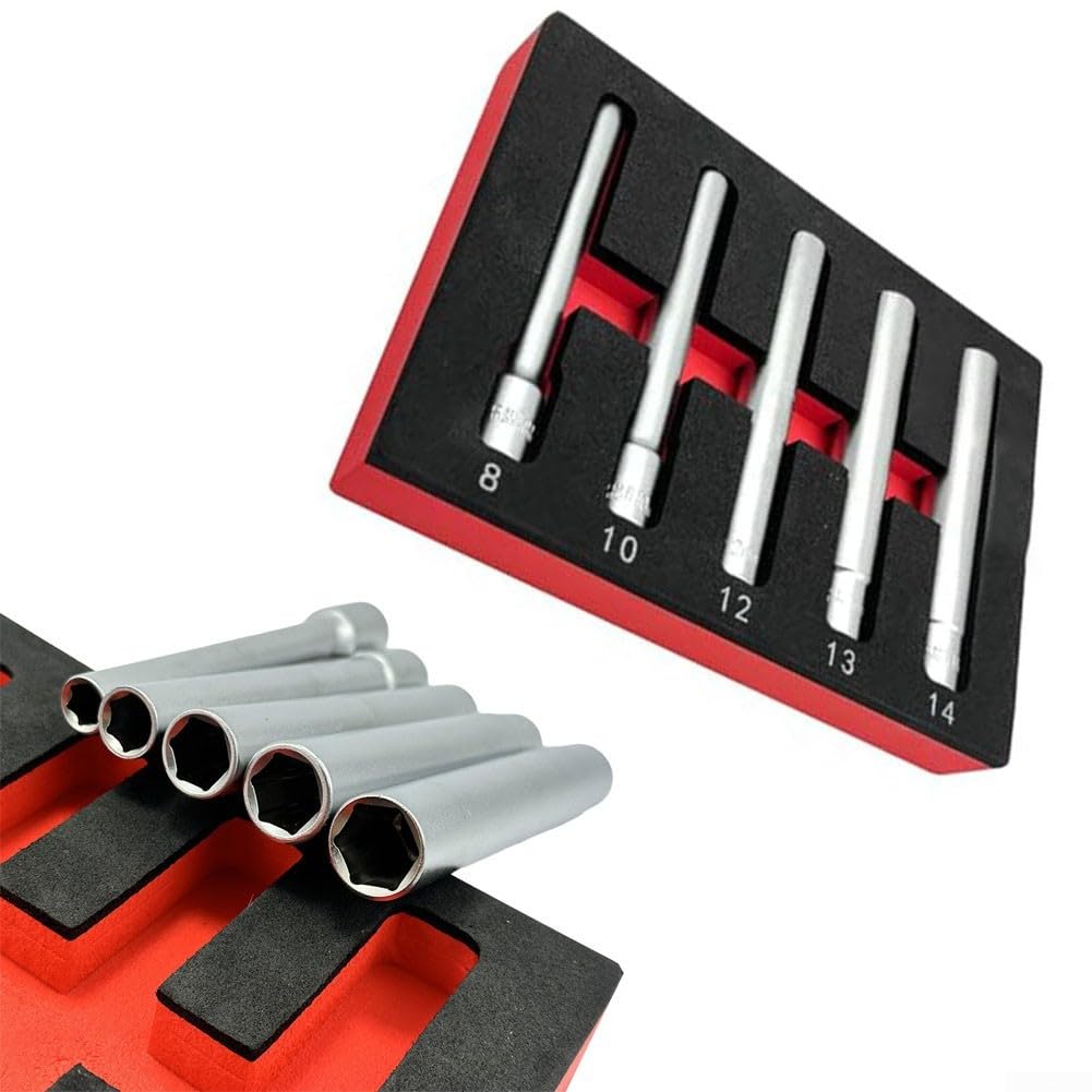 Juego de llaves largas de 120 mm, 3/8, 8-14 mm (HEX head)