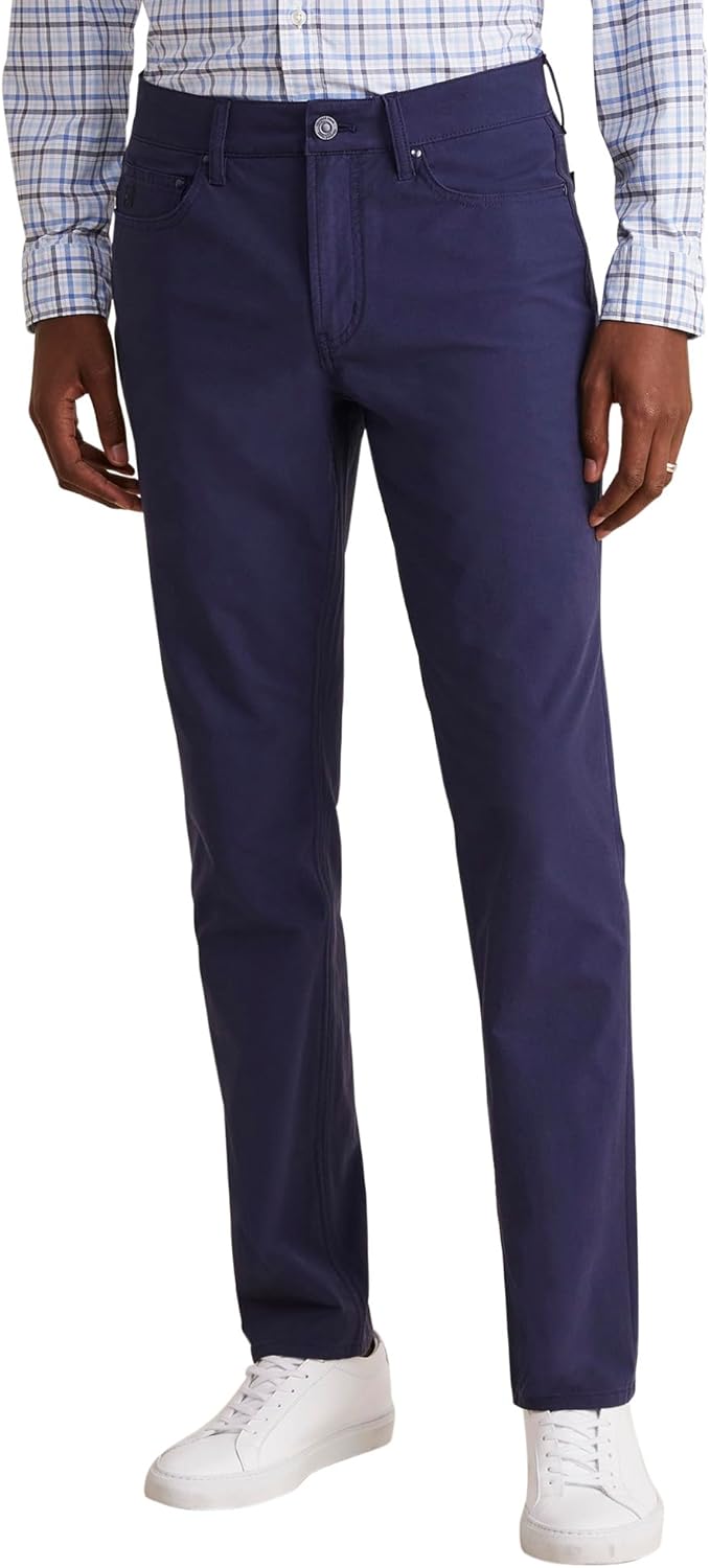 Vineyard Vines Mens On-The-go Canvas 5-Pocket Pants