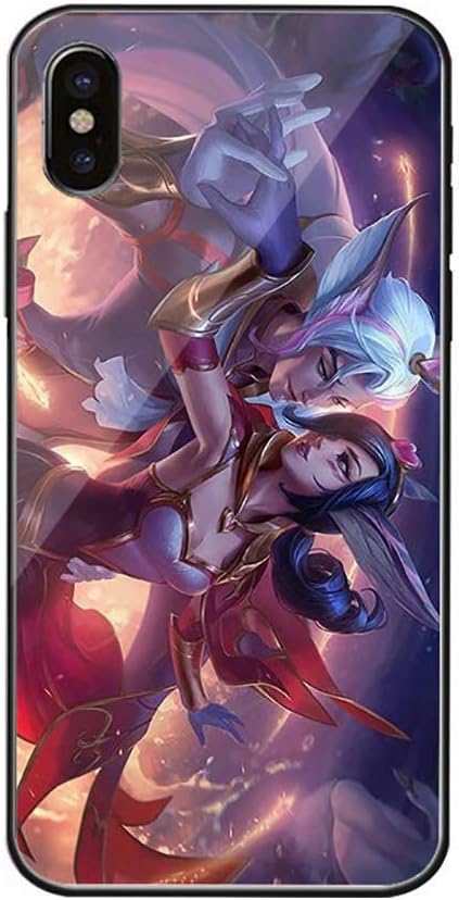 Anime Case for iPhone,League of legends iPhone Case iPhone XR/XS/X/Xs Max/XR/11/11 Pro,A,iPhoneXS