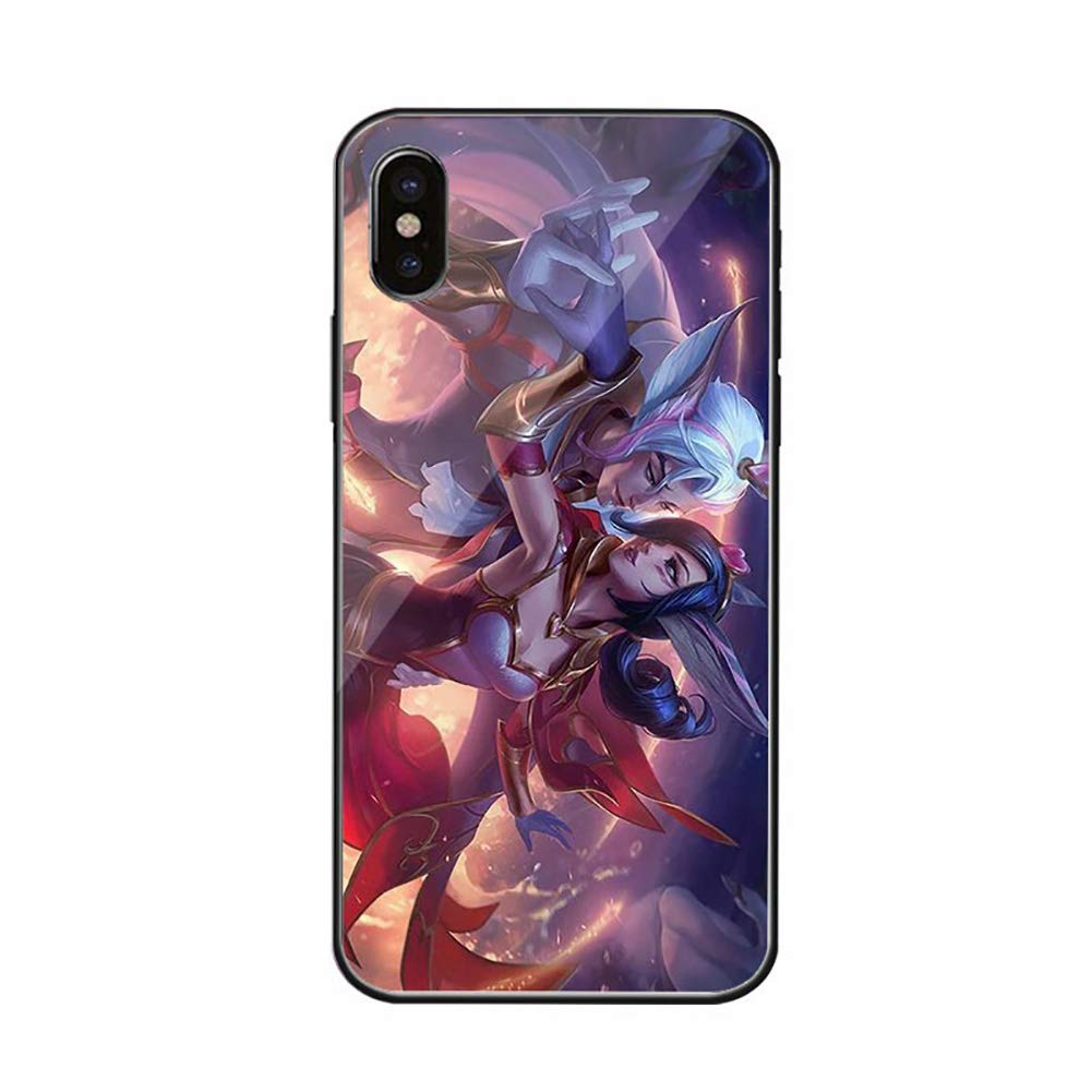 Anime Case for iPhone,League of legends iPhone Case iPhone XR/XS/X/Xs Max/XR/11/11 Pro,A,iPhoneXS