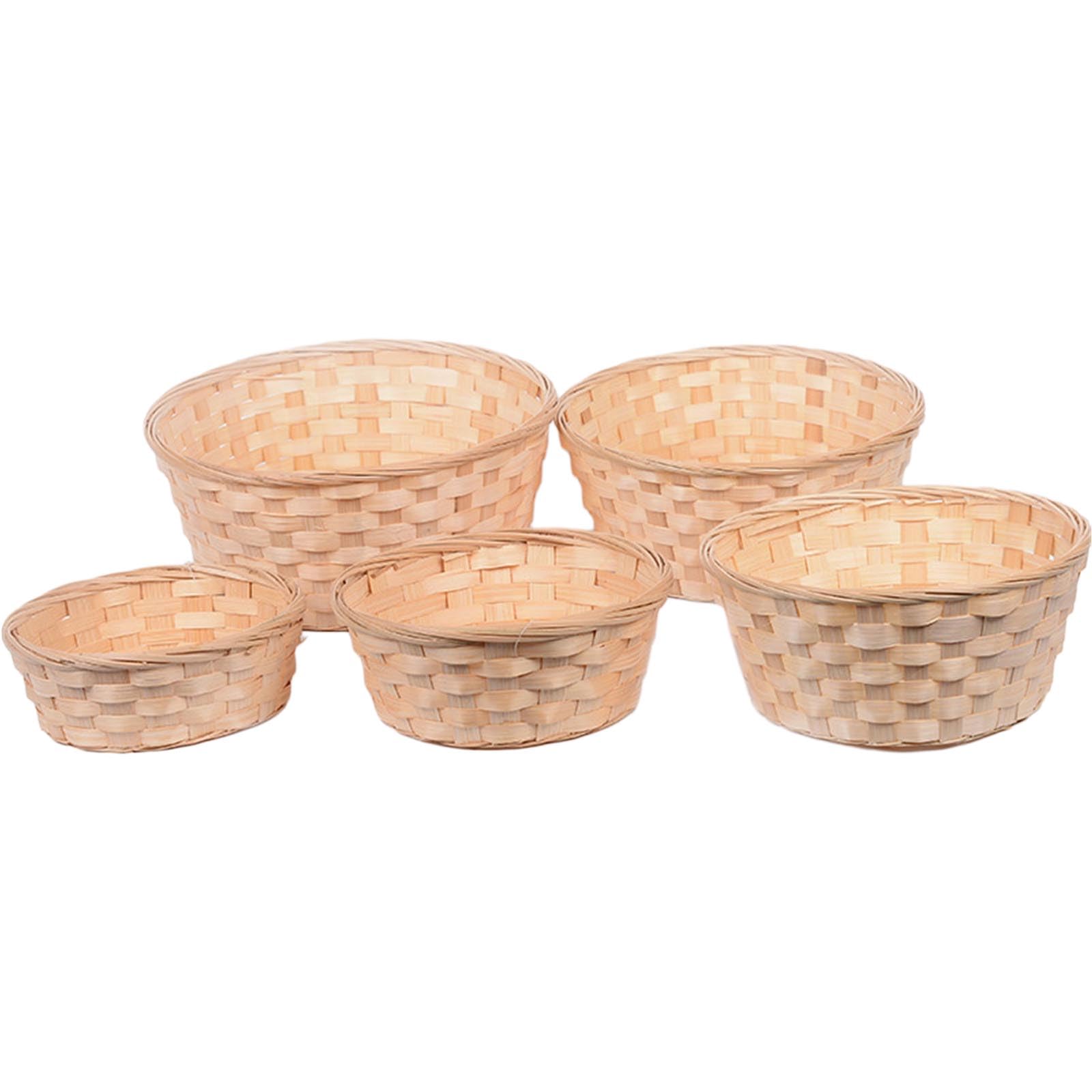 Sturdy Woven Carryall Basket Crafting Organizer Box Basket Suitable for Home Storage and Decorative Purposes Household Item