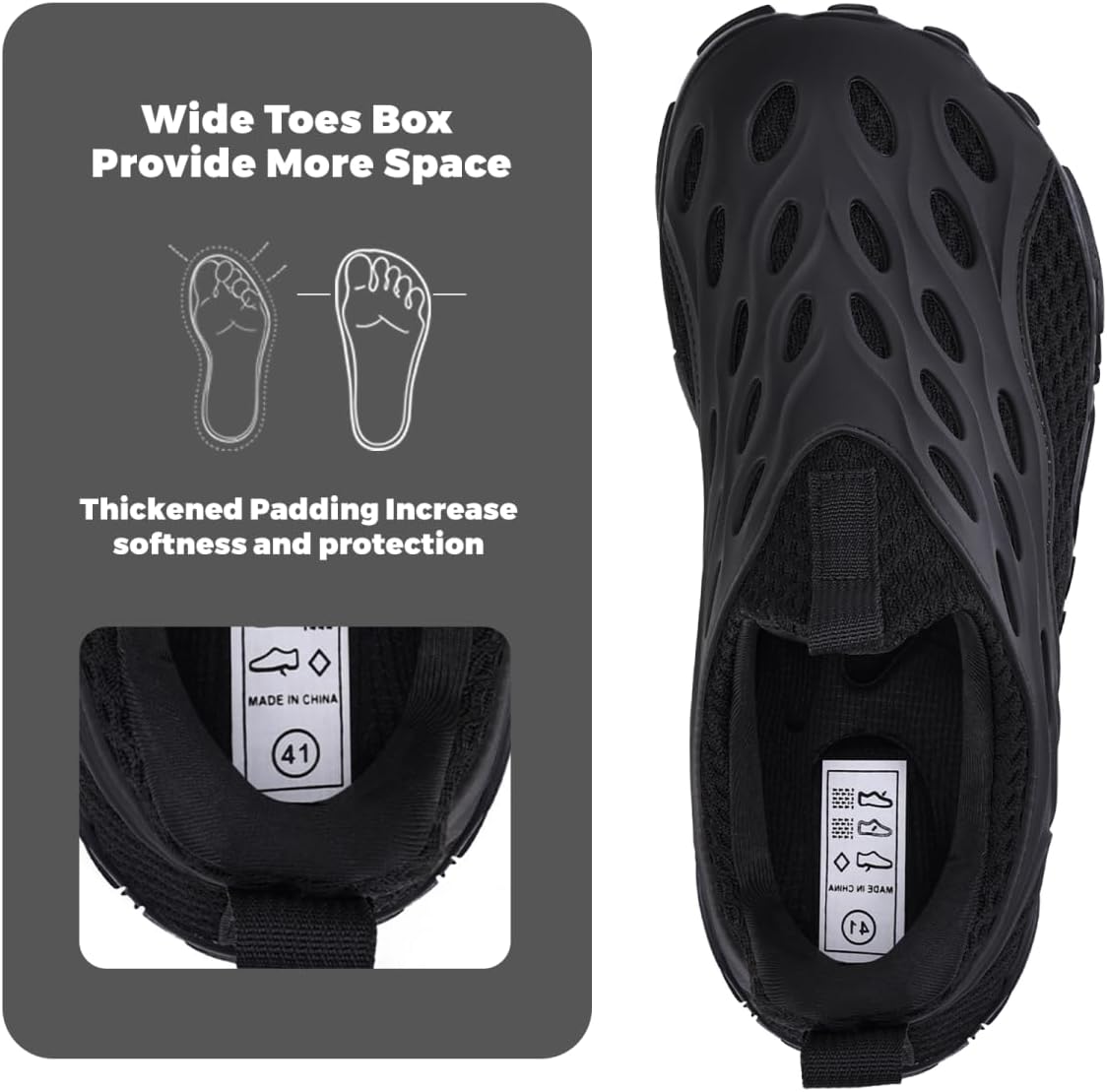 WateLves Barefoot Water Shoes Women Men Minimalist Walking Hiking Shoes Slip On Sneakers for Trekking | Trail Running | Climbing - Image 2