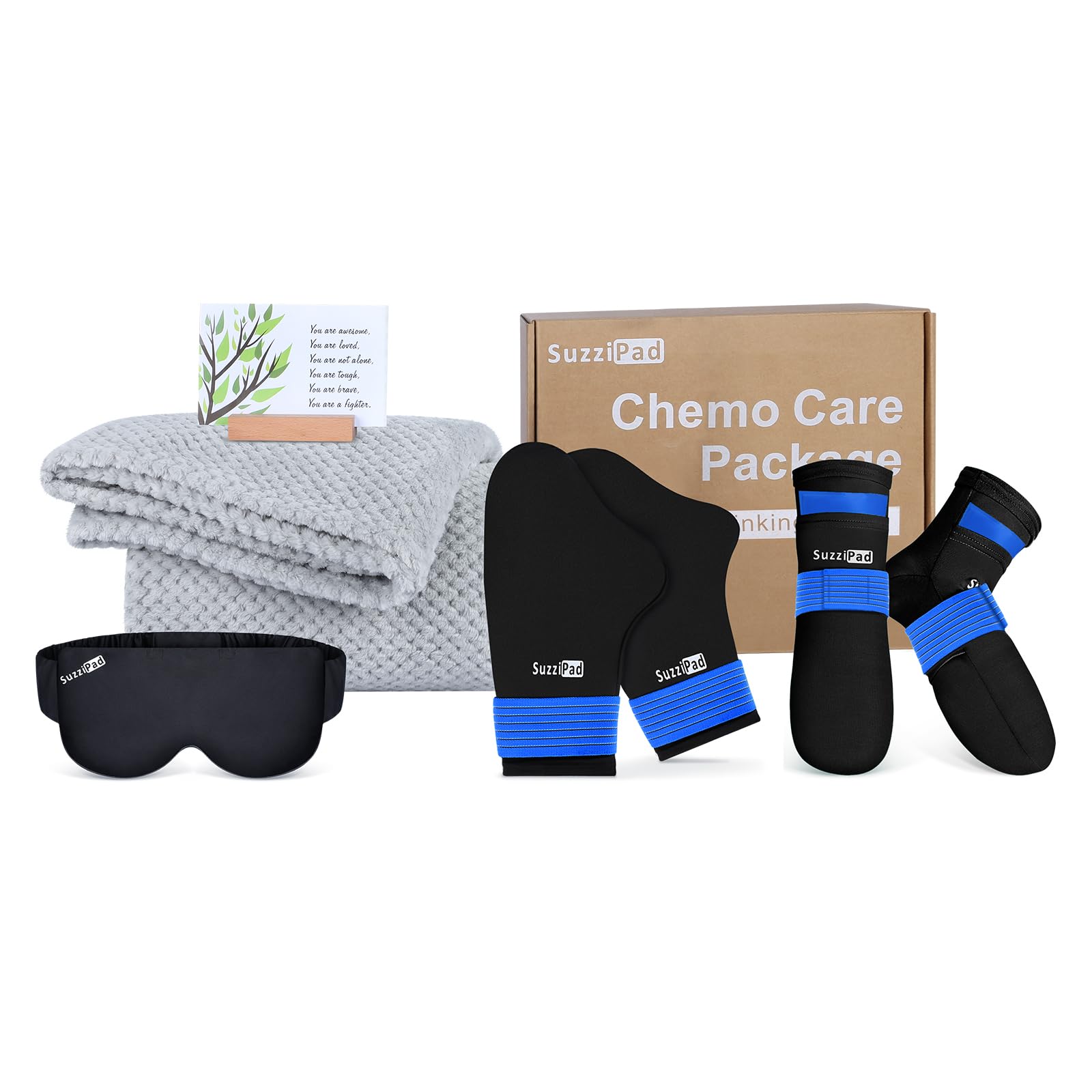 Get Well Soon Gifts for Women Men, 5Piece Cancer Patients Must Have
