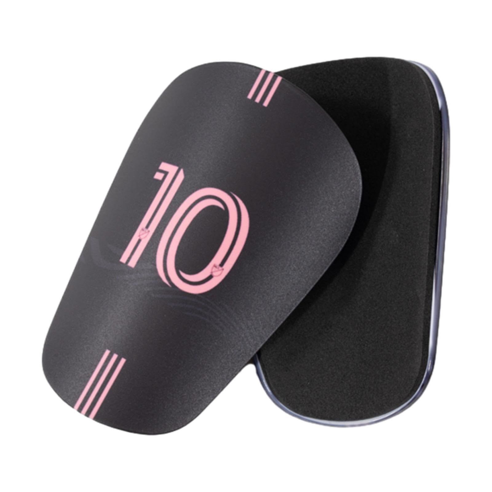 1 Pair Soccer Shin Guards Exercise Training Protective Pads for Men Kid Girl Black and S-picture-25