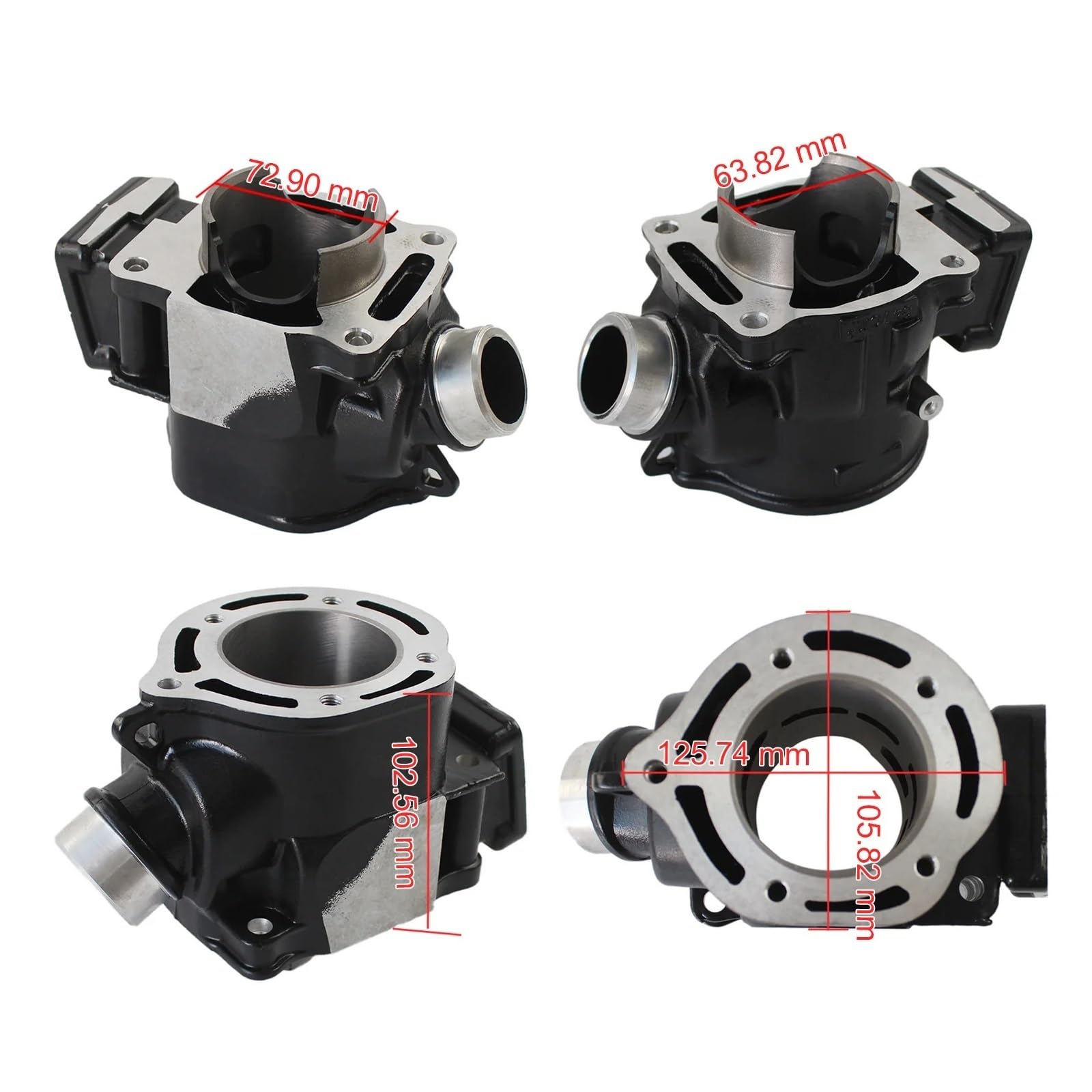 Serie Guarnizioni Motore Moto Per BANSHEE 350 BANSHEE350 1987-2006 Kit Guarnizione Testata Pistone Estremità Superiore 2GU-11321-00-00 2GU-11631-00-94