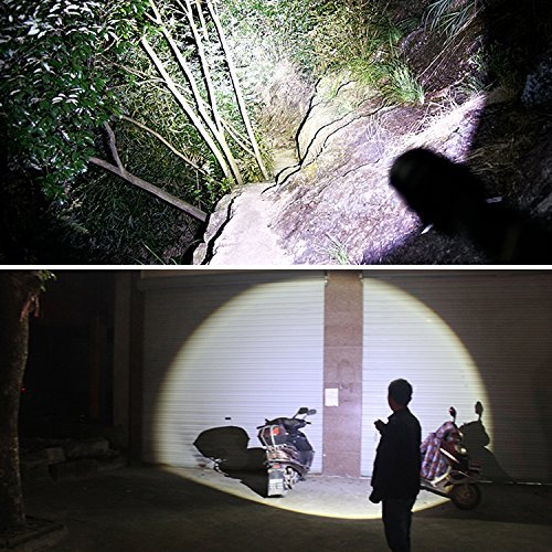 Military Grade Tactical Led 3000 Lumens 5 Light Mode Flashlight Torch,2-Pack #TOP5