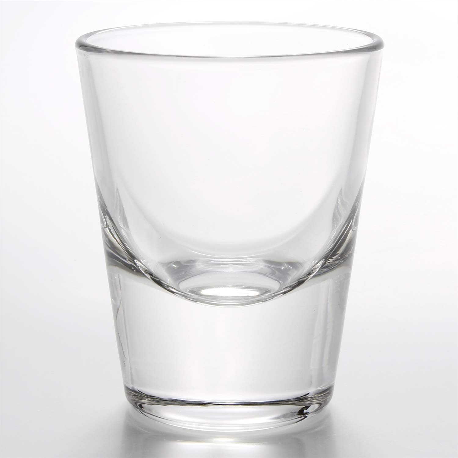 Vetri IB-55 Shot Glass, Clear, 2.7 fl oz (80 ml), "Rialto" Mini Glass, Pair, Comes in a Presentation Box