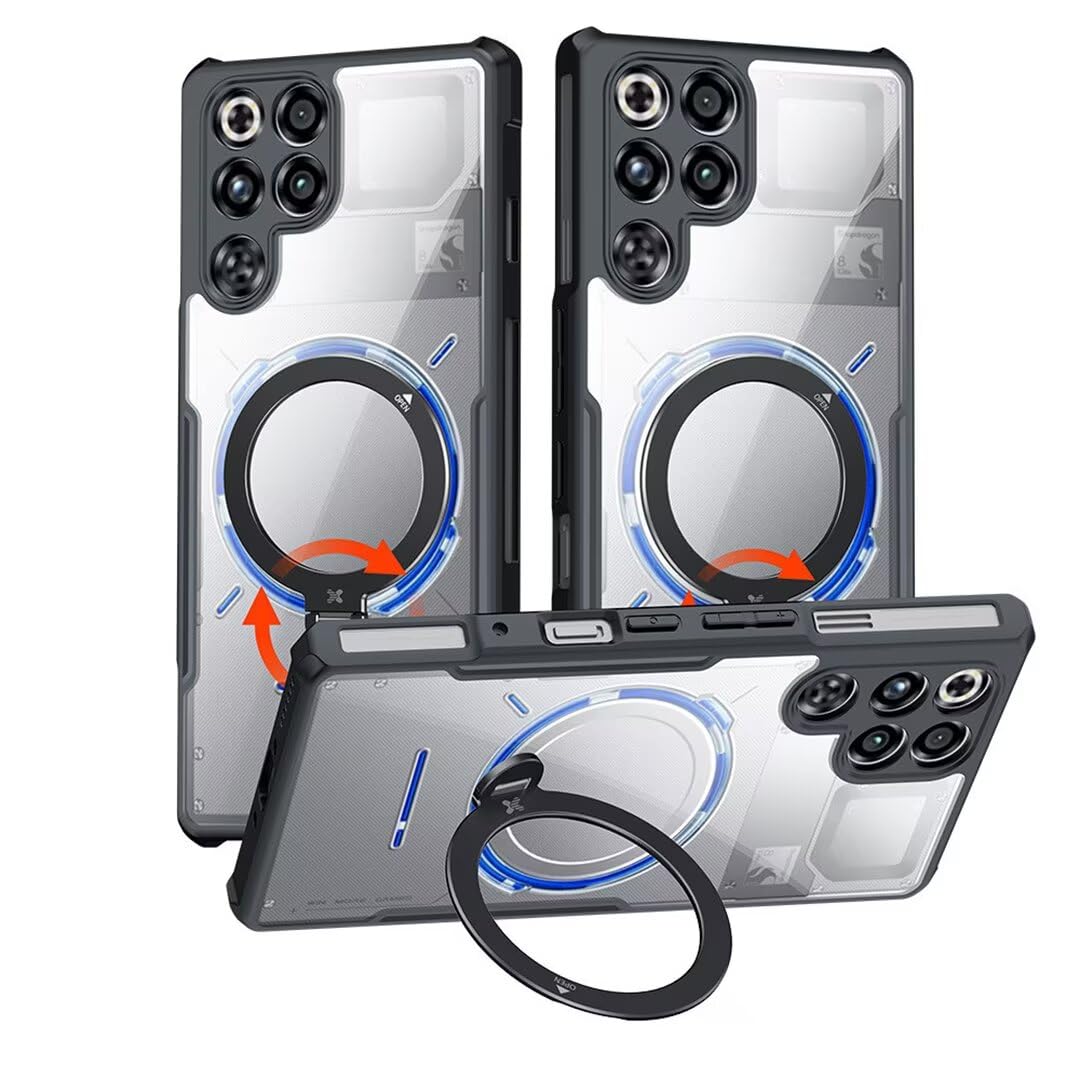 XUNDD Voor ZTE nubia RedMagic 11 Pro Hoesje Red Magic 11 Pro Achterkant Luxe Schokbestendige Behuizing Met Draaibare Magnetische Houder kopen vanaf een prijs van 9.34