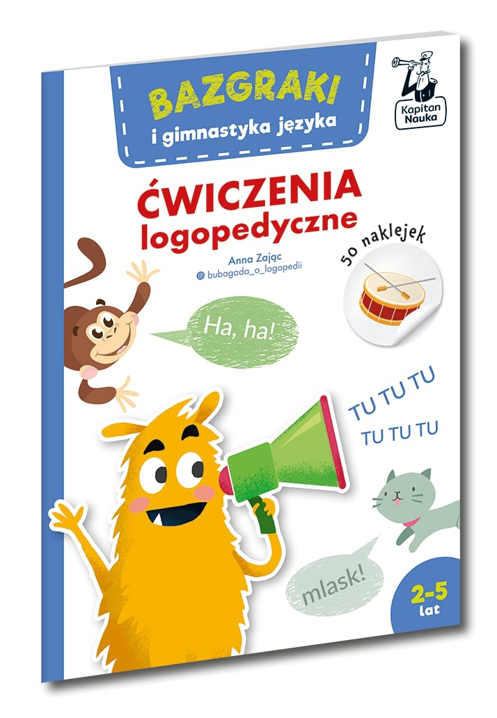 Bazgraki i gimnastyka języka Ćwiczenia logopedyczne