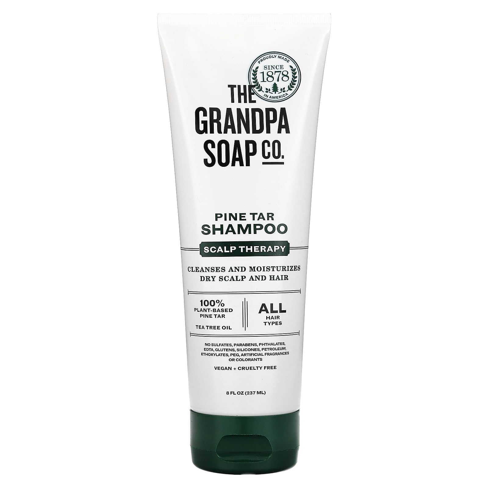 Grandpa's Soap: Pine Tar Shampoo, 8 oz (4 pack)