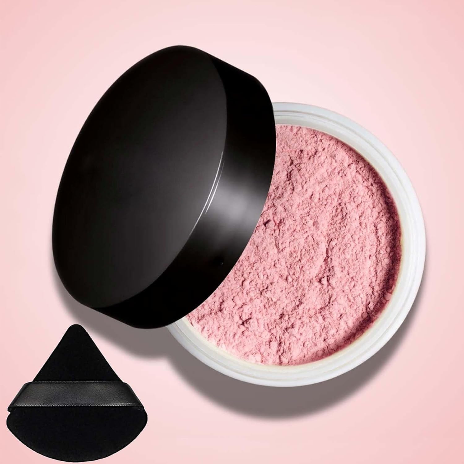 Pink Setting Powder, Blurring Setting Powder, Pink Setting Powder Loose Blurring, Pink Setting Powder Blurring, Blurring Powder for All Skin Tones (1)