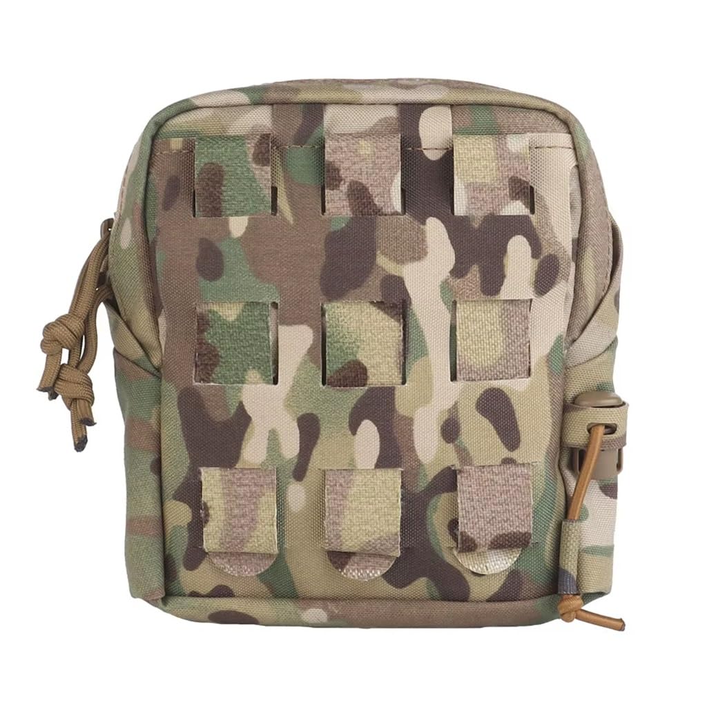 WLXW Tasca Tattica GP Molle 6x5 Pollici Multifunzionale Caricatore Universale Borsa Portapiatti Utility Accessories Bag Zaino Softair Sport all'Aria Aperta(CP)