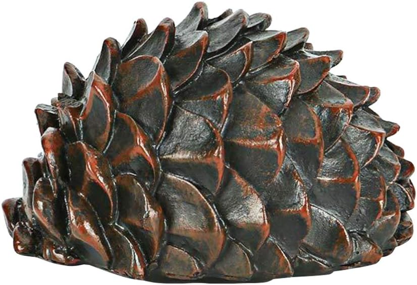 DOITOOL Boîtes à Clés Cachées En Résine Imitation Pierre 2 Pcs