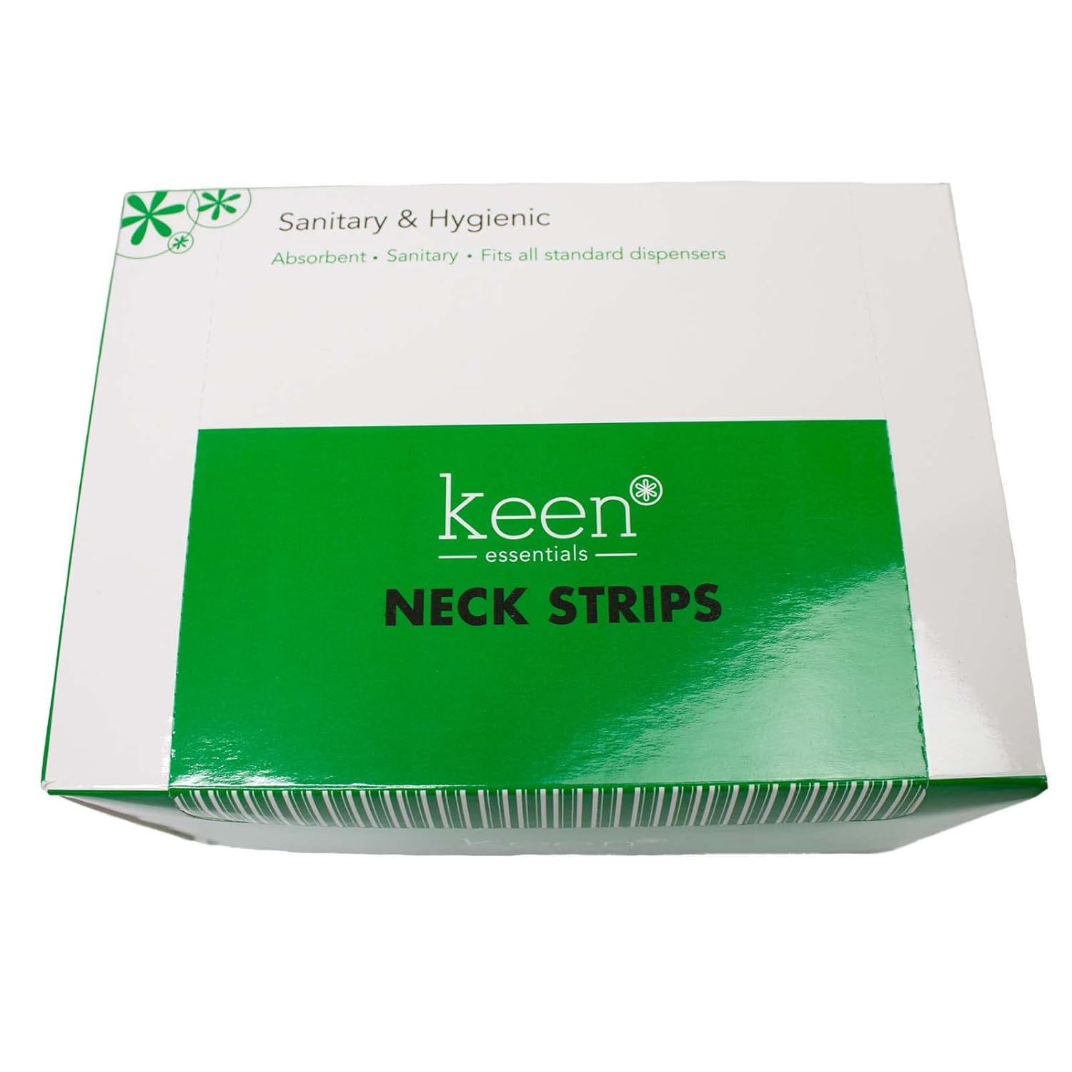 Neck Strips Paper for Hair Salon Barbershop, 2.6" Extra Wide (1 Case, 144 Rolls, 8640 Strips)