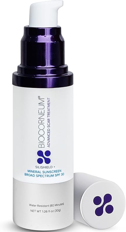 BIOCORNEUM Protector solar mineral, cuidado avanzado de cicatrices con SPF mineral 30