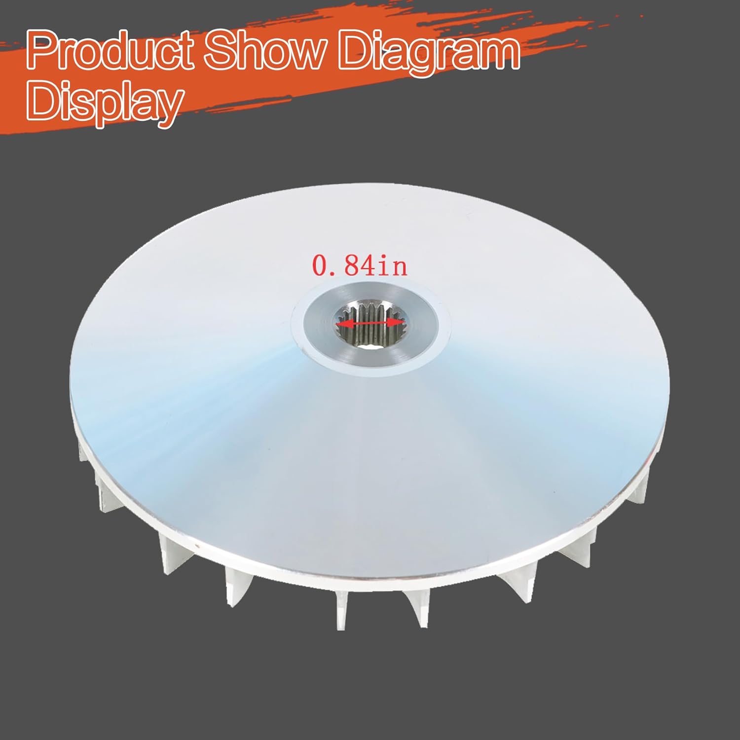 labwork Primary Driven Clutch Sheave Clutch Carrier Housing Oneway Replacement for Hisun 500 700 Replacement for 21241-004-000