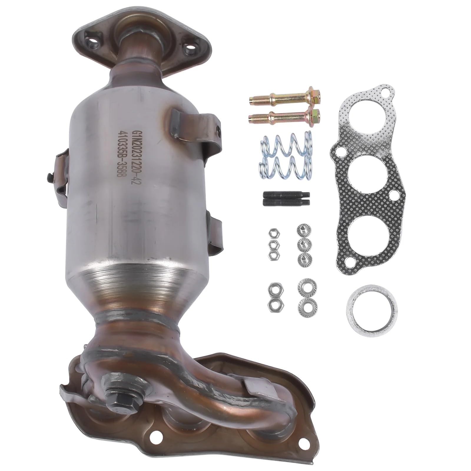 katalizatory spalin AP02 Catalytic Converter Kit Fit For Citroen C1 For Peugeot 107 For Toyota Aygo 1.0 12V EURO 4 0342.K0,.K3,.K8,.L5
