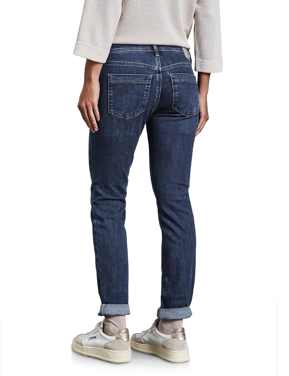 Street One Style Denim Jane 1-knopf 49_59 - Dżinsy o swobodnym kroju Kobiety