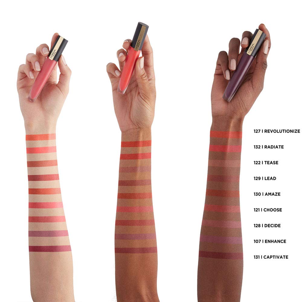 L'Oreal Rouge Signature Matt Liquid Lipstick, 107 I Enhance - Image 3