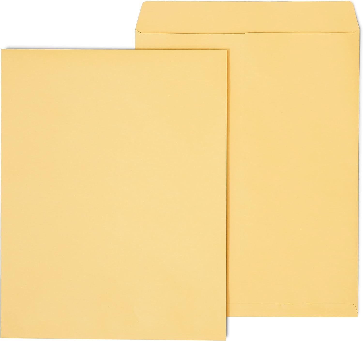Staples Open End Catalog Envelopes, 14-inch L x 18-inch H, Brown, 50/Carton (ST50154-CCVS)