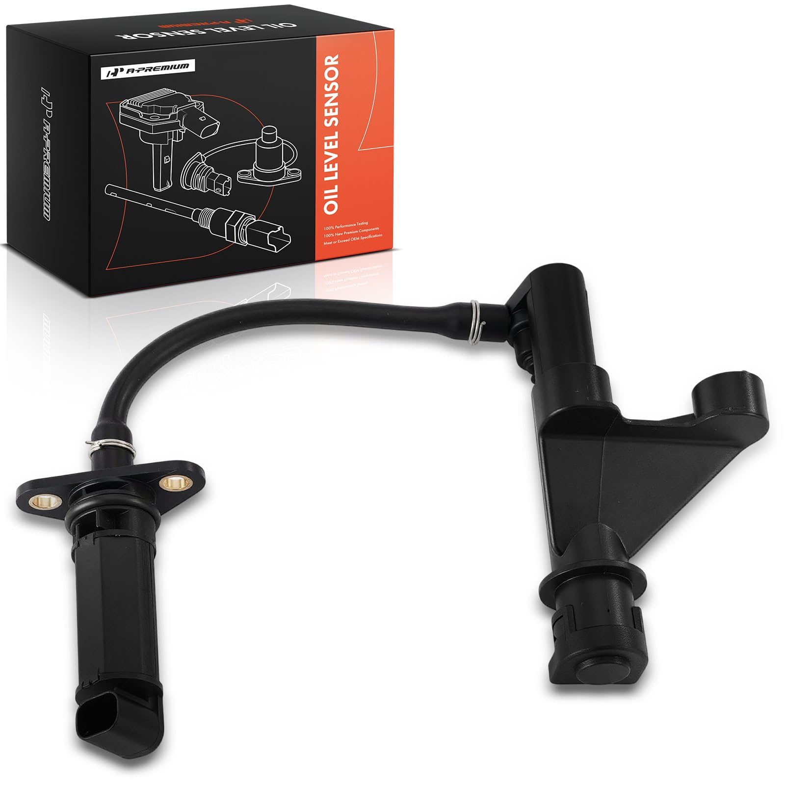 A-Premium Sensor de nivel de aceite del motor compatible con Mercedes-Benz S600 2007-2013, G500 2002-2008, G55 AMG, SL500, SL55 AMG, SL600, SL65 AMG, CL600, CL65 AMG, CLK320, CLK430 y Chrysler