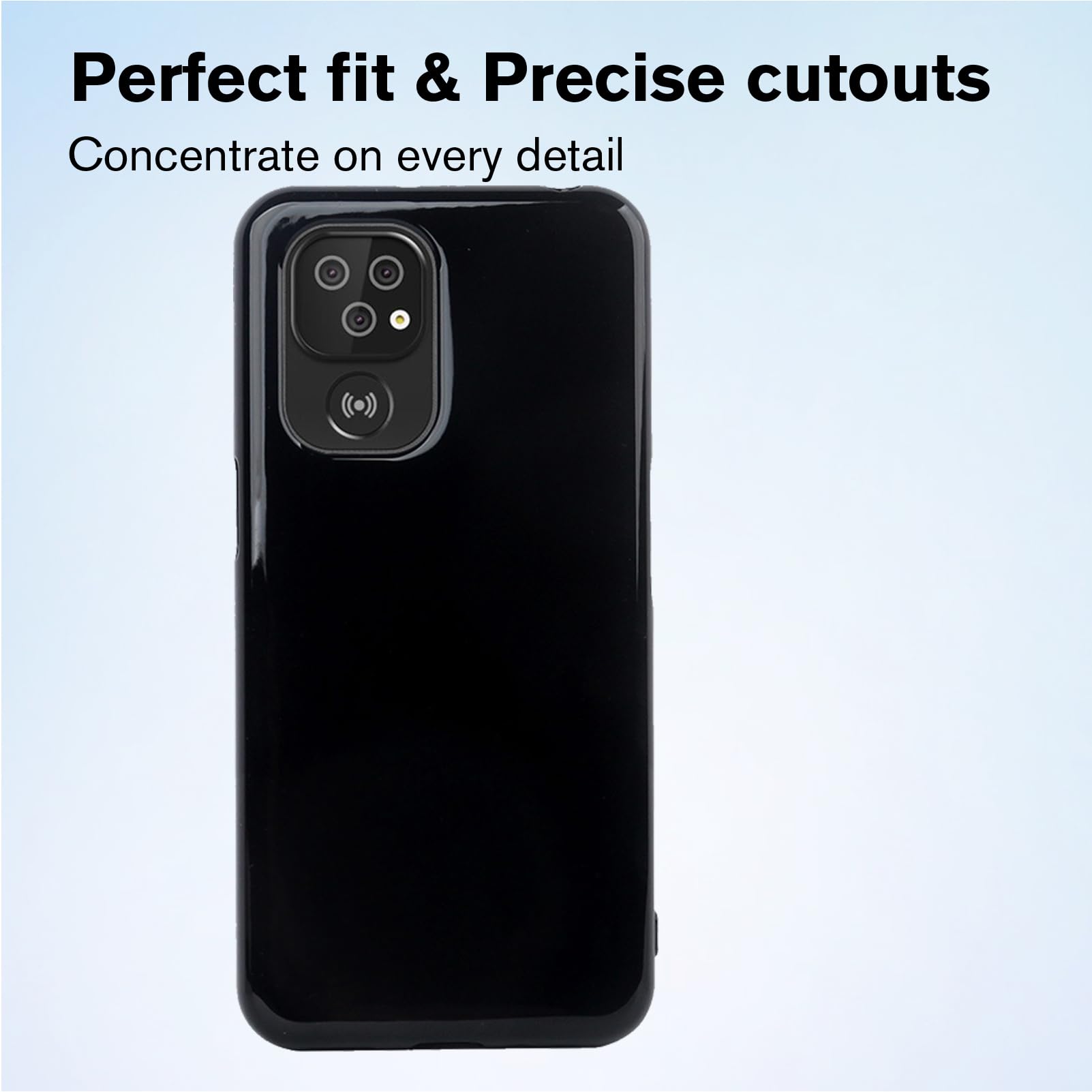 HuiYouMY 2-in-1 Case + Phone holder Ring Compatible with Doro 8100/8100 Plus/Doro 8200 Cover for Doro 8100/8100 Plus/Doro 8200 - Image 3