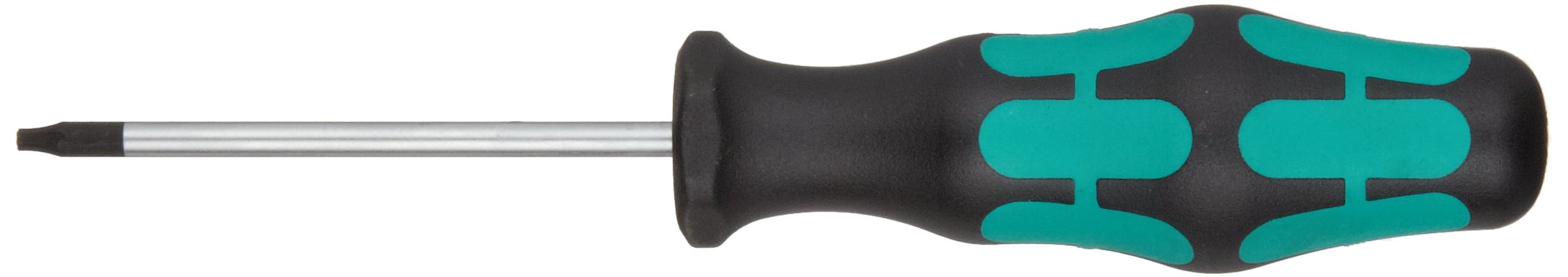 Wera 367 BO TX8 x 2-3/8in Kraftform Plus Torx BO tamper-resistant screwdriver, TX8 x 2-3/8 in.