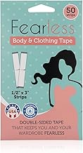 Blessberries Double Sided Tape For Fashion Clothes & Body Tape Women | Strong Multi Use Transparent Clear Fabric & Skin Friendly For All Skin Shades / 36 Strips
