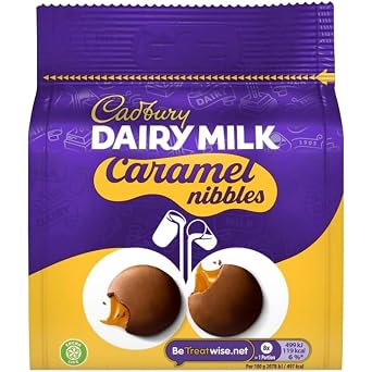 Cadbury Dairy Milk Salted Caramel Nibbles 85g Pack of 1