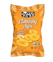Vista 21 de SAMAI Pacific Sea Salt Plátano Chips de 1.2 onzas (paquete de 36) – Sin gluten, totalmente natural, sin OMG y Kosher