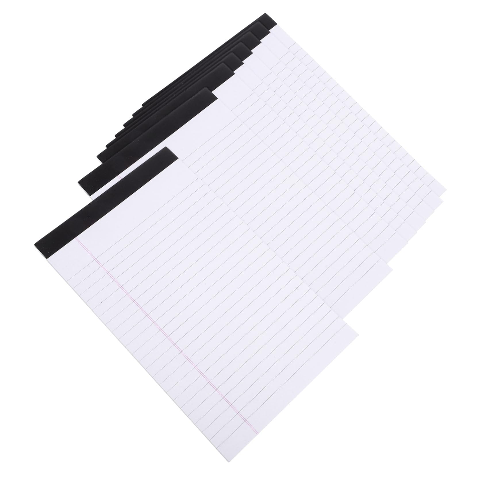 8pezzi Blocchi Note Righe Ricariche di Carta per Appunti Blocchi Legali Strappabili per Elenchi di Cose Promemoria per Ufficio e Scuola