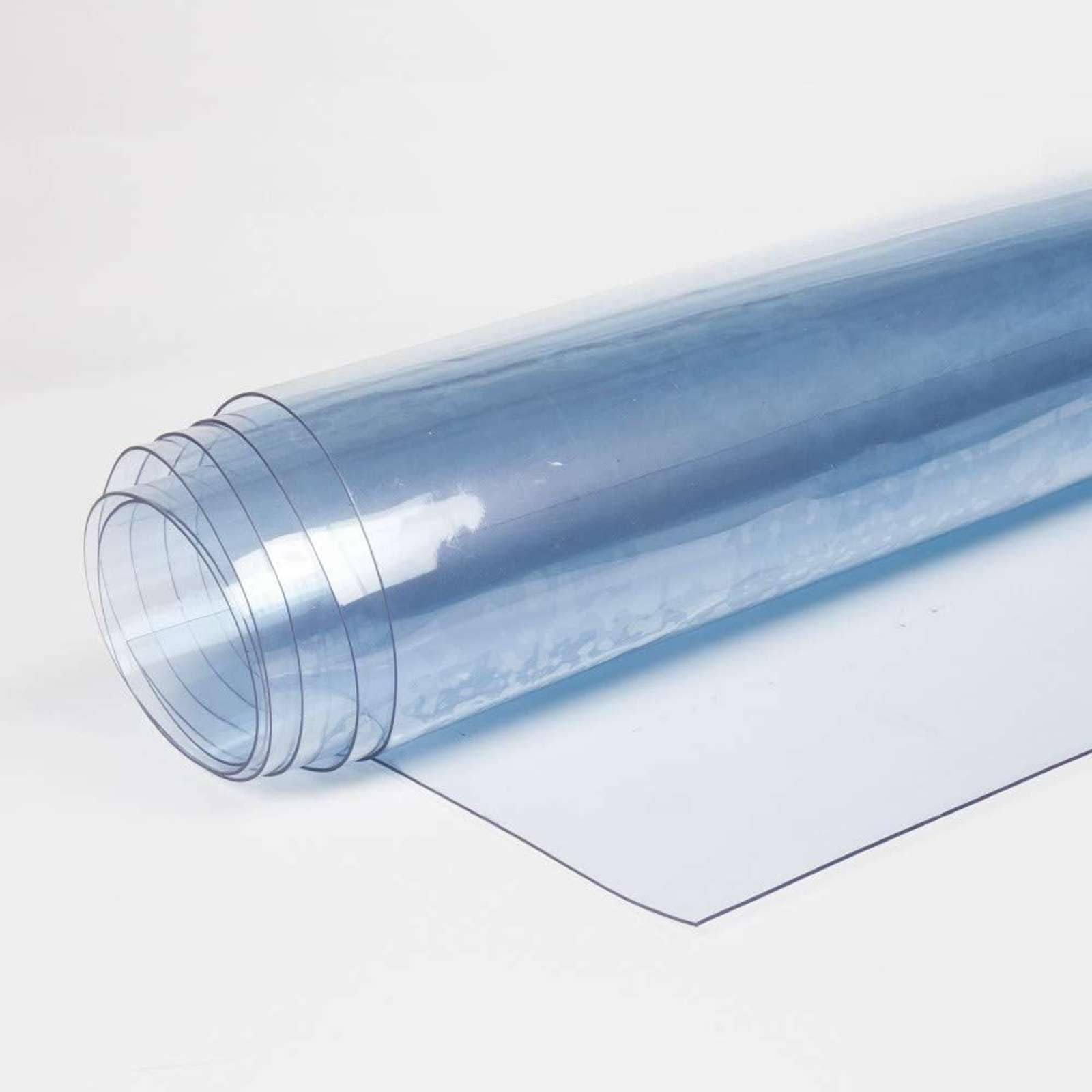 TENDEEVOLUTION Lona Transparente Impermeable Exterior, Corte Medio Metro Lineal, Diferentes grosores y Alturas, Plástico Impermeable Exterior Multiuso (Altura Parche 140cm, Espesor 0,65mm)