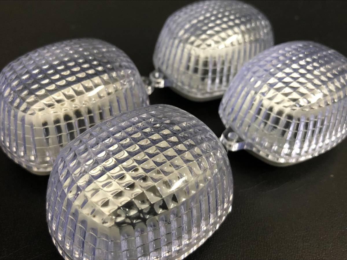 4個組 カワサキタイプ ウインカー メッキボディ 汎用 バリオス 