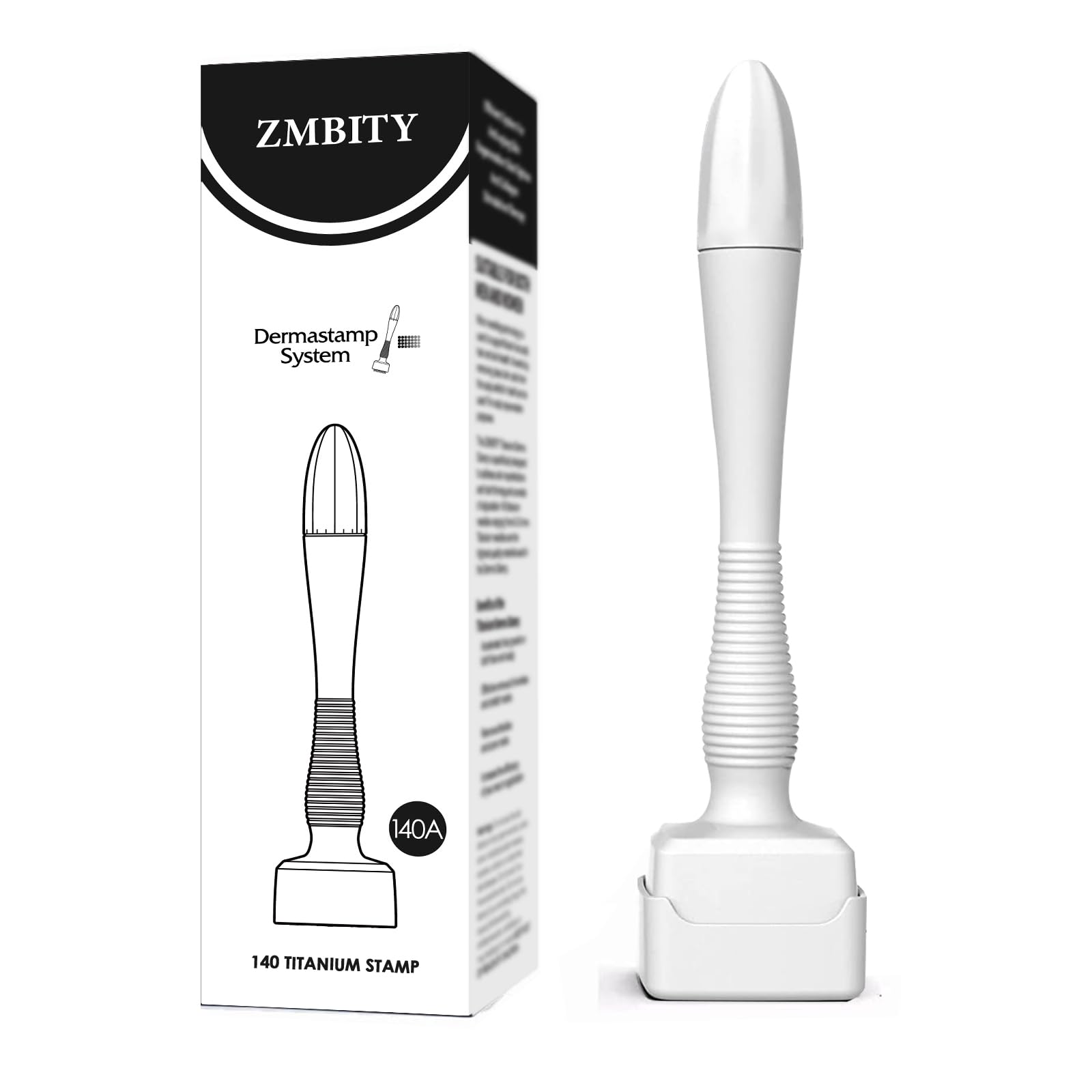 Titanium Microneedles Derma Roller -Derma Stamp Alternative - Microneedling Roller for Men and Women - Microneedle Micro Needle Skin Care Tool