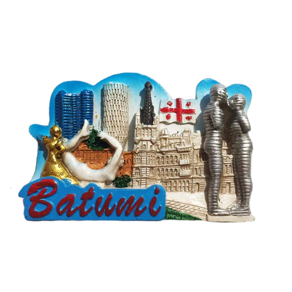 Ali e Nino Batumi Georgia magnete da frigorifero souvenir da