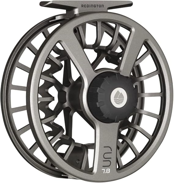 Redington Run Fly Reel, Lightweight Trout Freshwater Fishing, Carbon Fiber Drag System