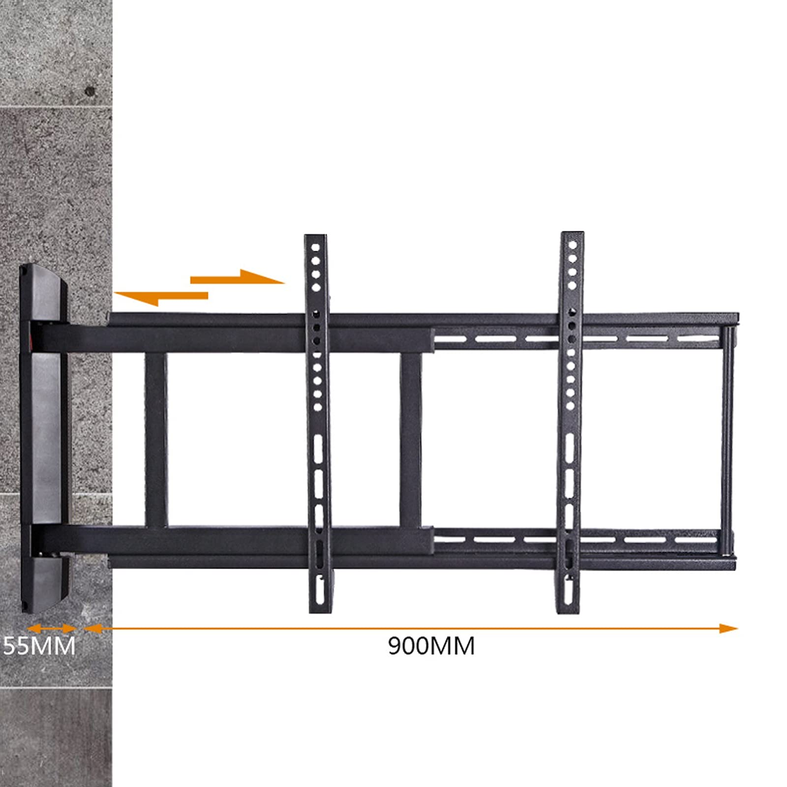 tv Stand Universale Electric. TV Parete del telecomando del rack montata a parete TV Staffa di rotazione Smart Parete fissa TV Staffa per la maggior parte dei televisori a schermo piatto 32-55 pollici