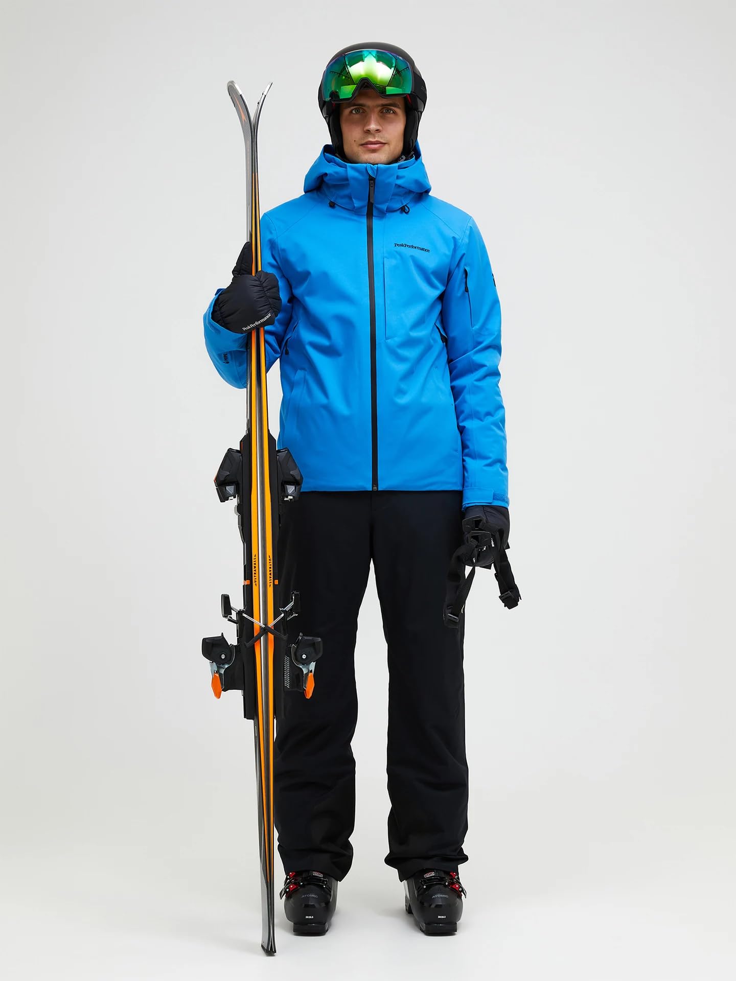 Peak Performance M Maroon Insulated Jacket-Azur - L