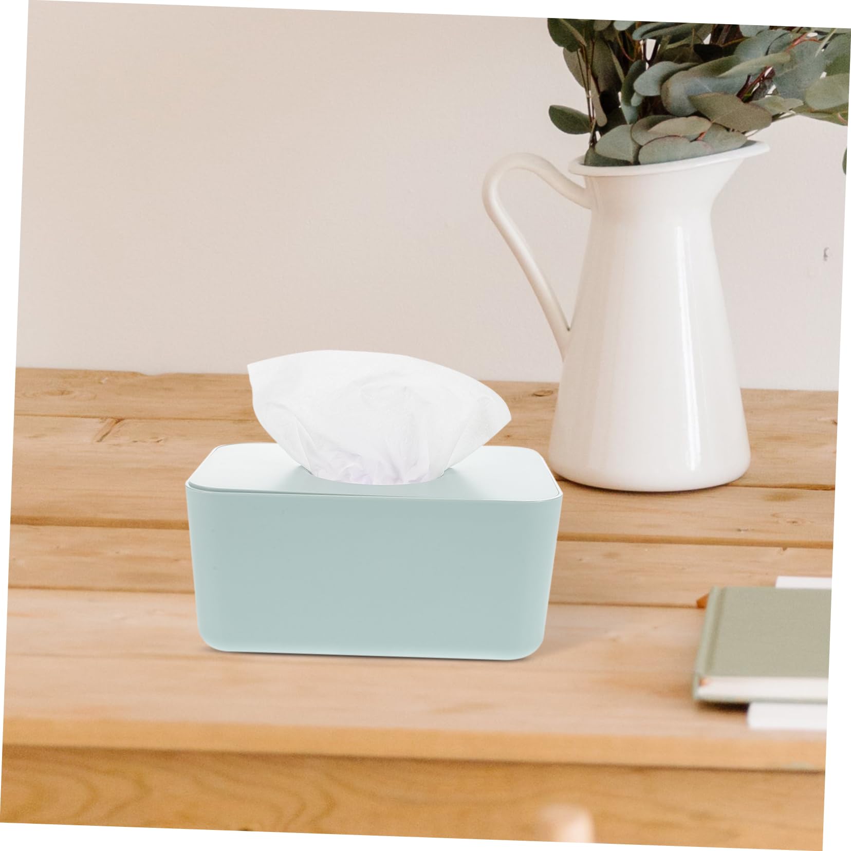Caja de Toallitas Húmedas Tapa de Silicona para Hogar y Coche