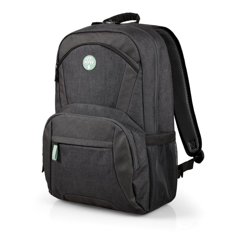 Port Designs Sac à Dos pc pour Ordinateur Portable Houston 19 litres 15.6 Pouces Noir
