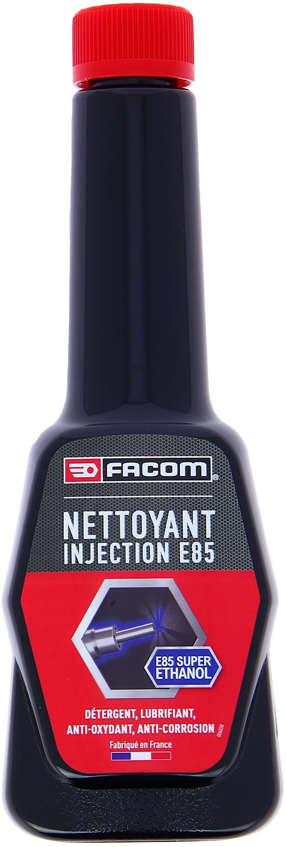 FACOM 006038 Additif Nettoyant Injection Super Ethanol 85 – Traitement décrassant Anticorrosion - 300mL - Traite 50 à 70L de Carburant