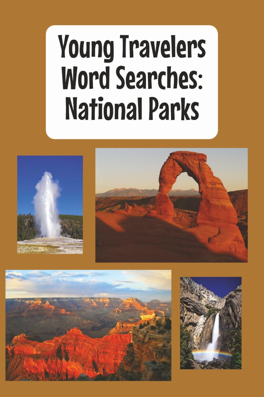Young Travelers Word Searches: National Parks (Young Traveler Puzzle Books)