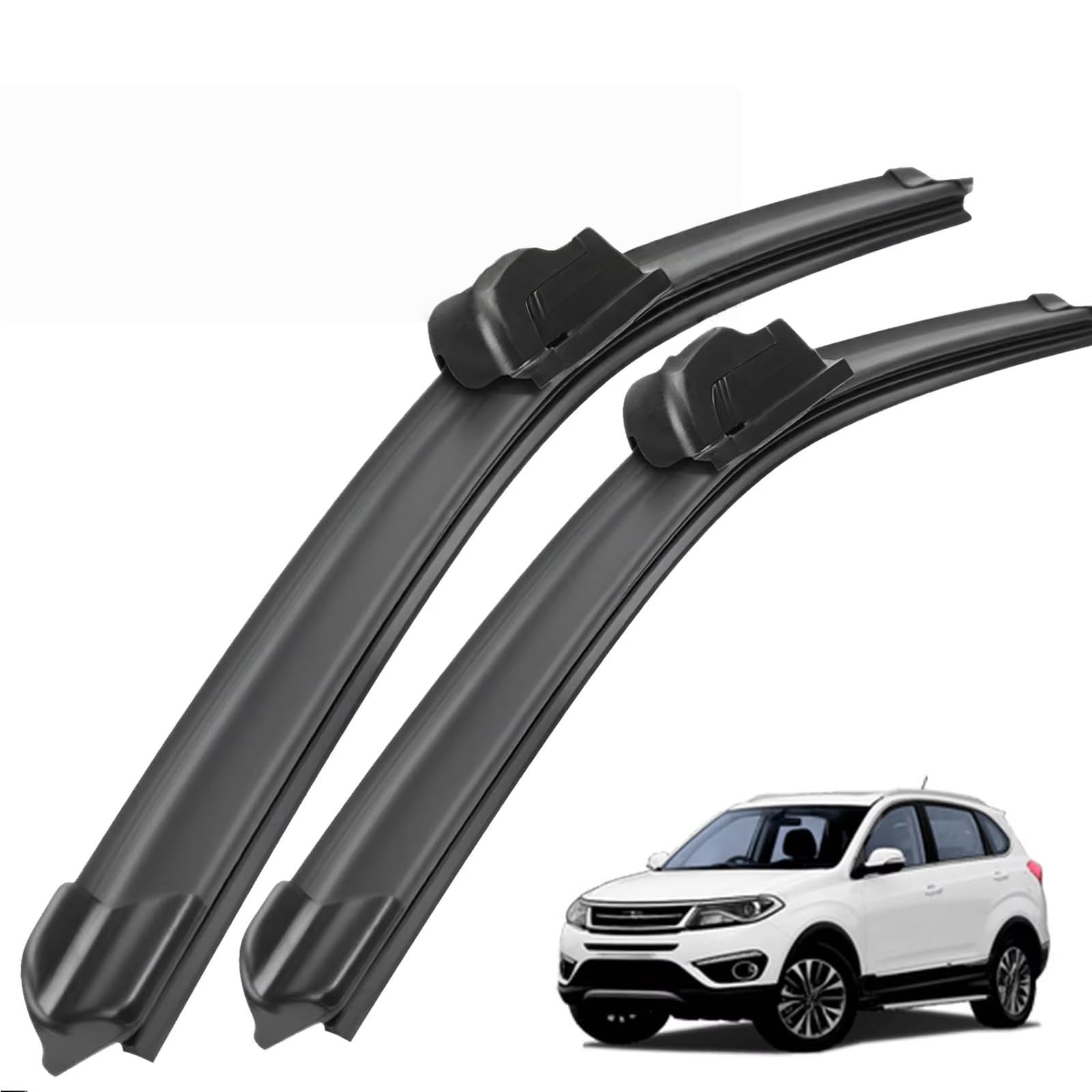 PAPEP Windscreen Wiper Blades for Chery Tiggo 5 Grand Tiggo5 DR6 EVO6 2014-2021 26"+18", Front Replacement Wipers OEM Quality Water Repellent Rubber Automotive Windshield