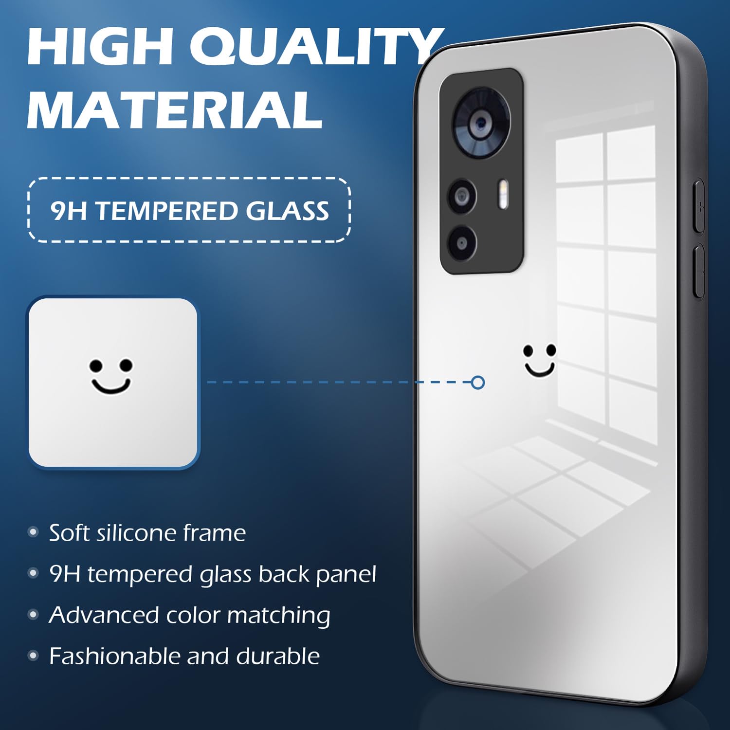 Custodia Per Xiaomi Mi 12T / 12T Pro Con Vetro Temperato – Cover TPU Trasparente Sfumata - 2
