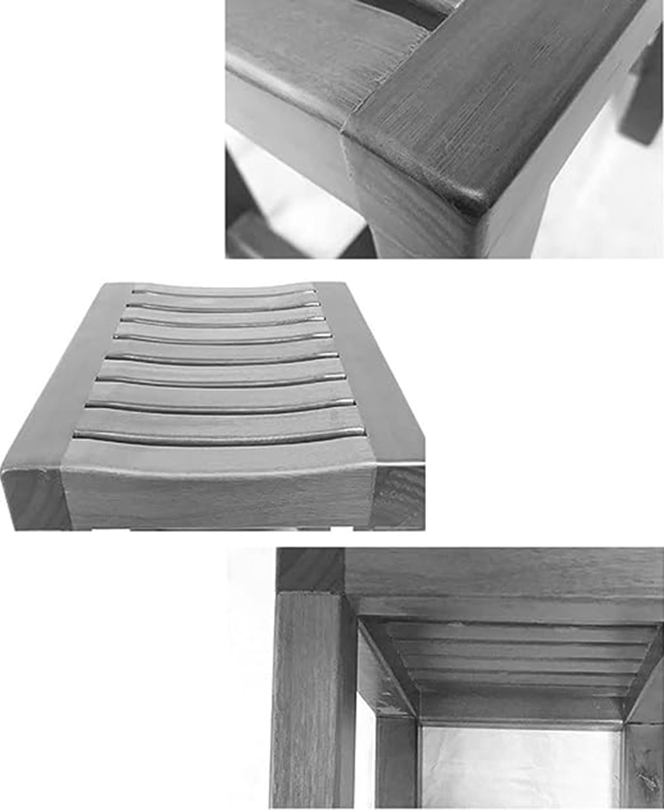 Banco De Ducha De Teca De Lujo,Asientos De Ducha Impermeables De Madera Asiento De Baño De Ducha Silla De Madera Pequeña Taburete De Medicina Para Ancianos Soporte De Baño Para Ancianas Embarazadas