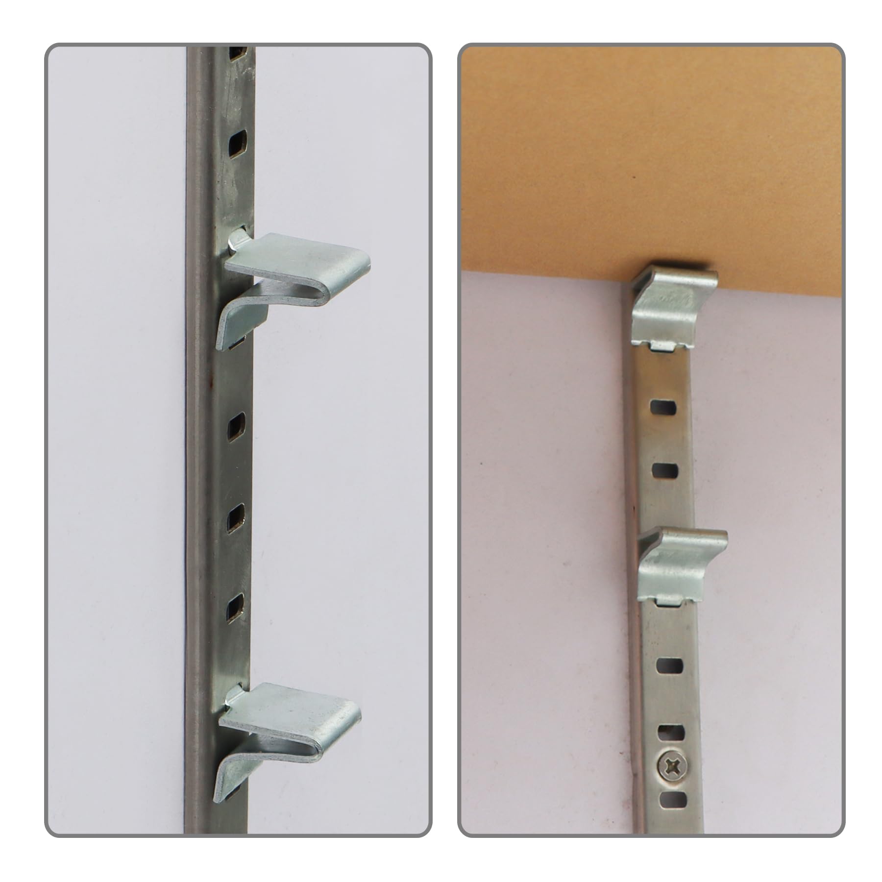 Shelf Clips - Heavy Duty Metal Supports -6