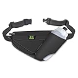 Amphipod Profile-Lite 20 Bottle Pack, Runners Waist & Hydration Belt, 5K/10K, Endurance & Ultra Running, Men & Women - Charcoal - 20 oz
